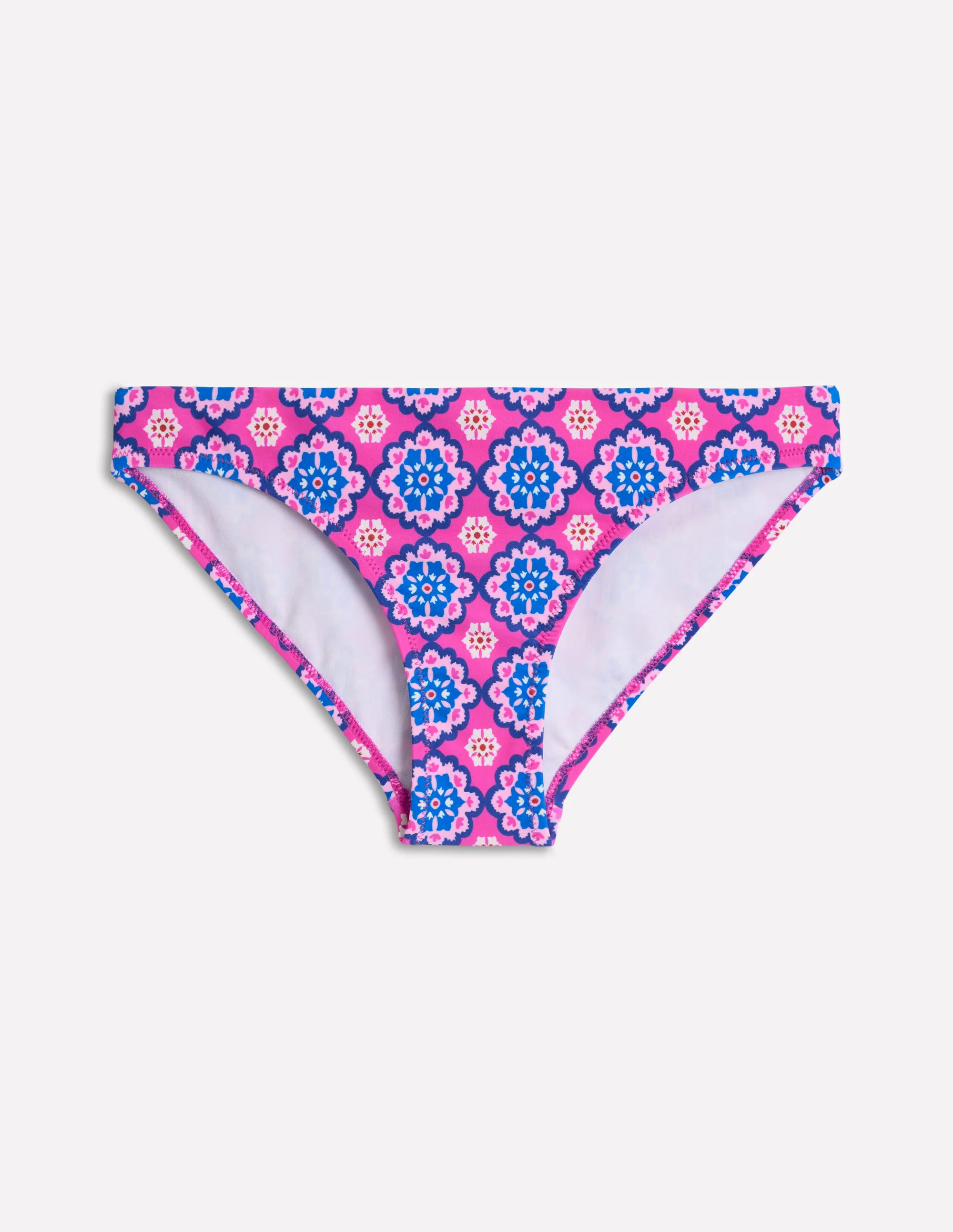 Classic Bikini Bottoms-Cosmos Pink, Geo Classic Bikini Bottoms-Cosmos Pink, Geo
